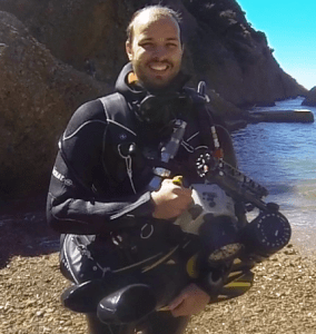 Devenir plongeur scientifique : Dorian Guillemain
