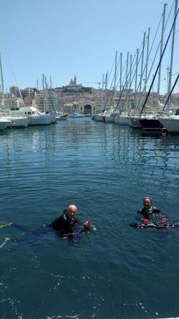 plonger vieux port Marseille