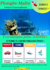 Gagnez un voyage pour plonger du bord à Malte